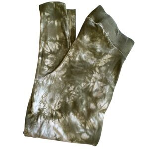 Torrid Olive Green Tie-Dye‎ Joggers Activewear Sz 0 EUC